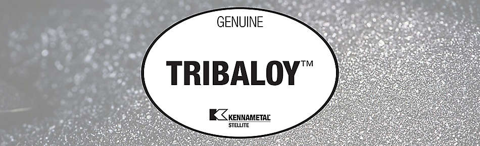Tribaloy Label on Powder Background Banner