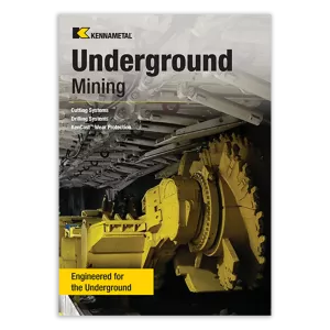 Underground Mining Brochure Cover