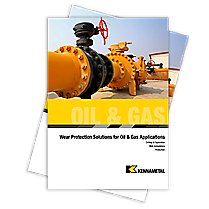 Wear Protection Solutions for Oil and Gas Applications Brochure Cover