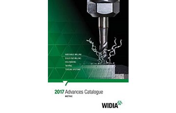 WIDIA Advances 2017 Catalog Cover (EN | Metric)