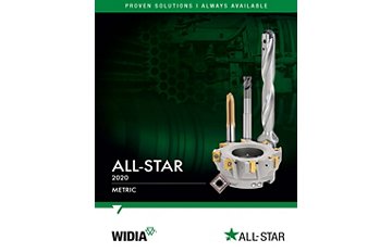WIDIA All-Star EMEA 2020 Catalog Cover (EN | Metric)