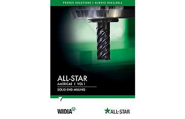 WIDIA All-Star Solid End Milling Catalog Cover (EN)