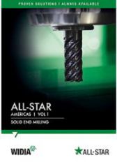 WIDIA All-Star Solid End Milling Catalog Cover (EN)