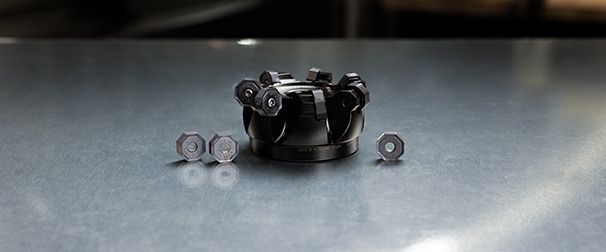 WIDIA Face Mill with Three Inserts