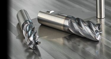 Two WIDIA WCE5 solid end mills